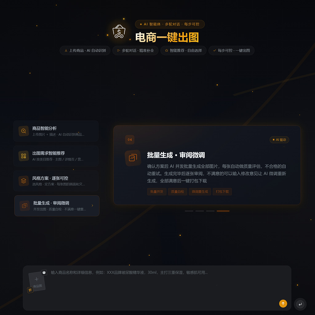 菁选灵创电商全套生图案例